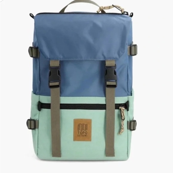 NWT!!! Topo Rover Pack Backpack Classic Stone Blue/Ash Green main image 5